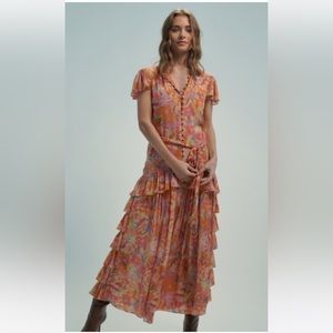 GILNER FARRAR - MISA “like” Beautiful Floral Designer Dress